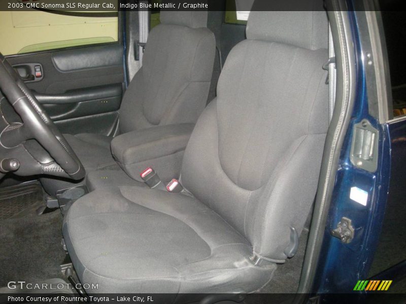 Indigo Blue Metallic / Graphite 2003 GMC Sonoma SLS Regular Cab