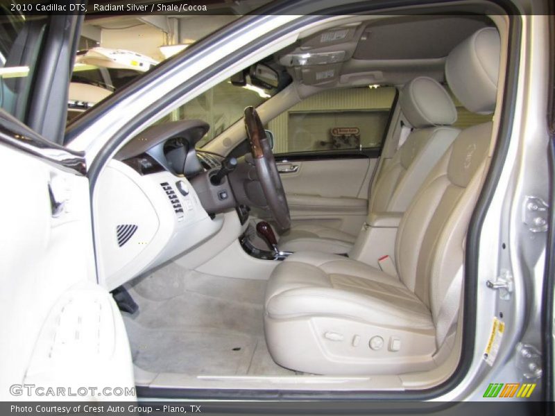 Radiant Silver / Shale/Cocoa 2010 Cadillac DTS