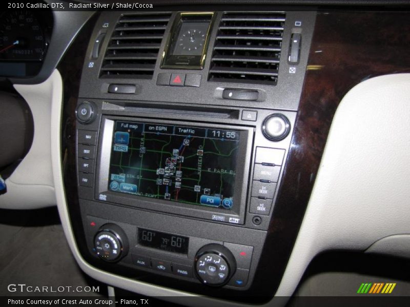 Radiant Silver / Shale/Cocoa 2010 Cadillac DTS