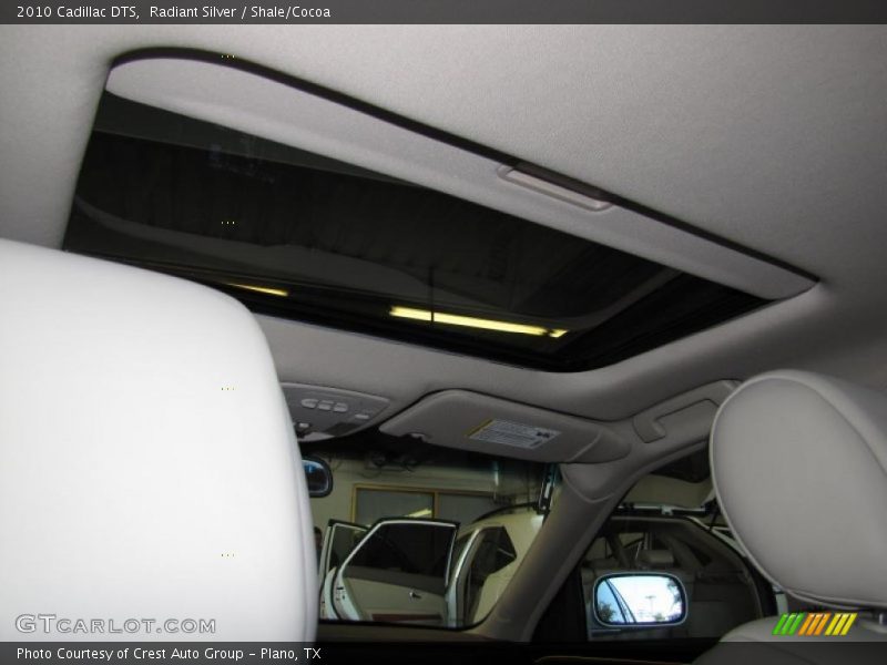 Radiant Silver / Shale/Cocoa 2010 Cadillac DTS