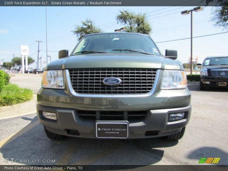 Estate Green Metallic / Medium Parchment 2005 Ford Expedition XLT