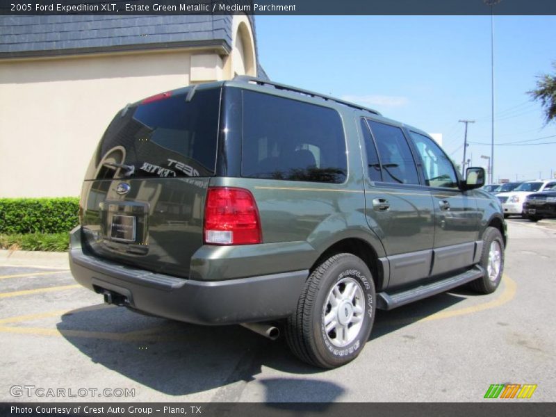 Estate Green Metallic / Medium Parchment 2005 Ford Expedition XLT