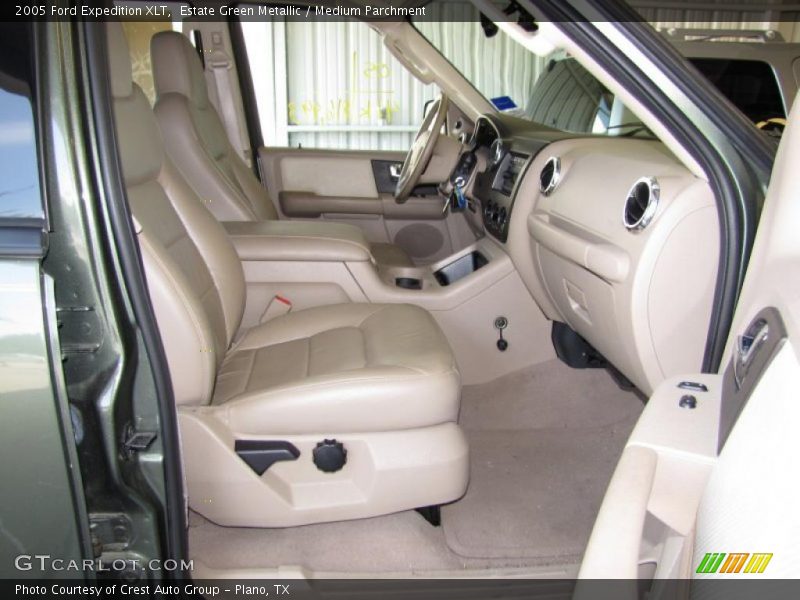 Estate Green Metallic / Medium Parchment 2005 Ford Expedition XLT