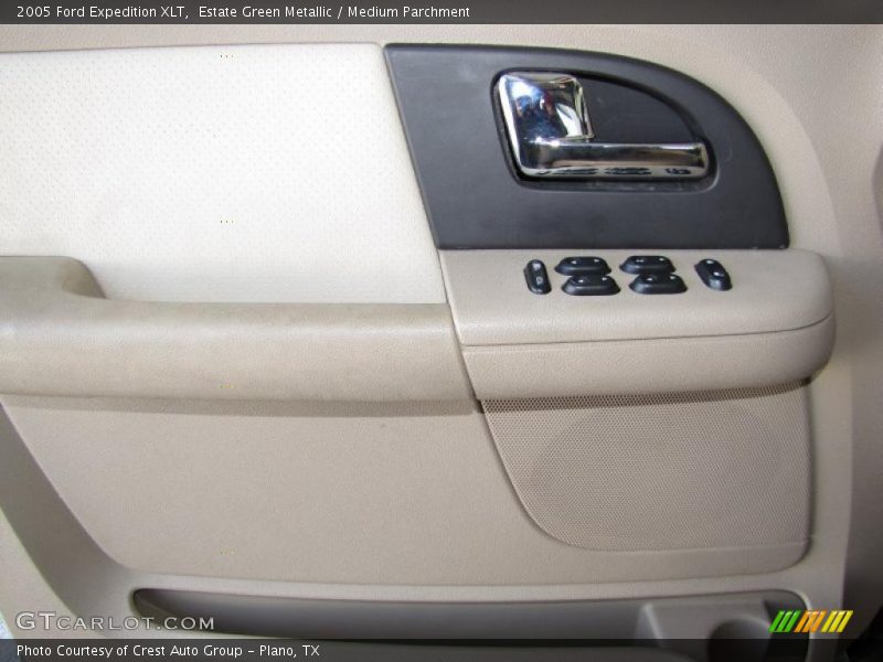 Estate Green Metallic / Medium Parchment 2005 Ford Expedition XLT