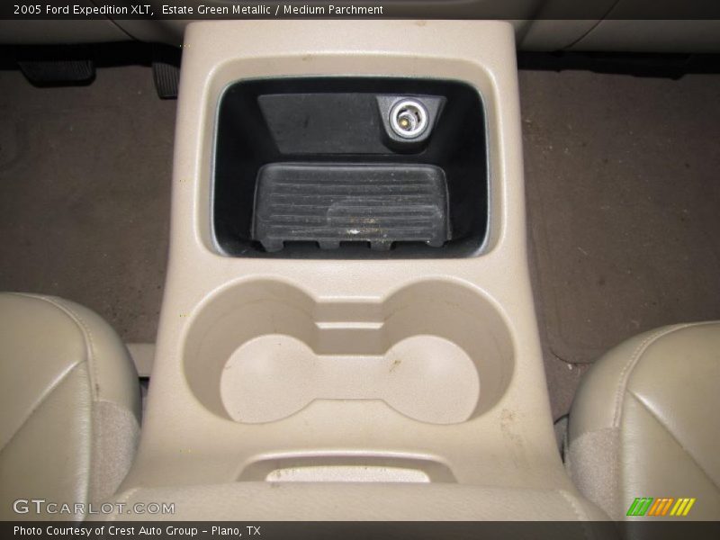 Estate Green Metallic / Medium Parchment 2005 Ford Expedition XLT