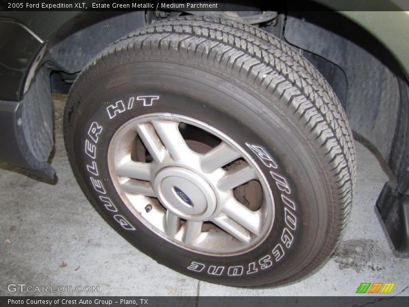 Estate Green Metallic / Medium Parchment 2005 Ford Expedition XLT