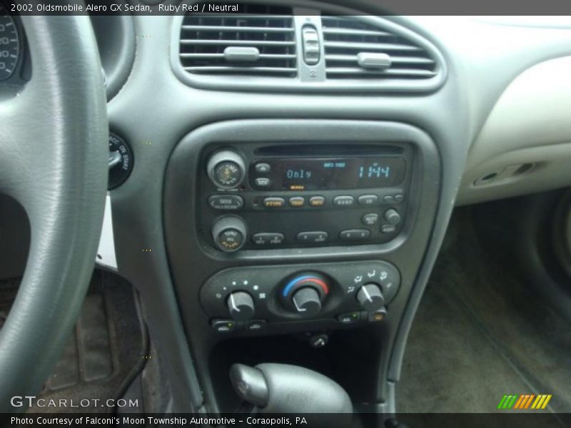 Ruby Red / Neutral 2002 Oldsmobile Alero GX Sedan