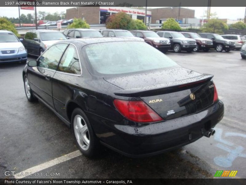 Flamenco Black Pearl Metallic / Charcoal 1997 Acura CL 3.0