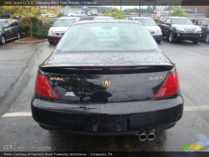 Flamenco Black Pearl Metallic / Charcoal 1997 Acura CL 3.0