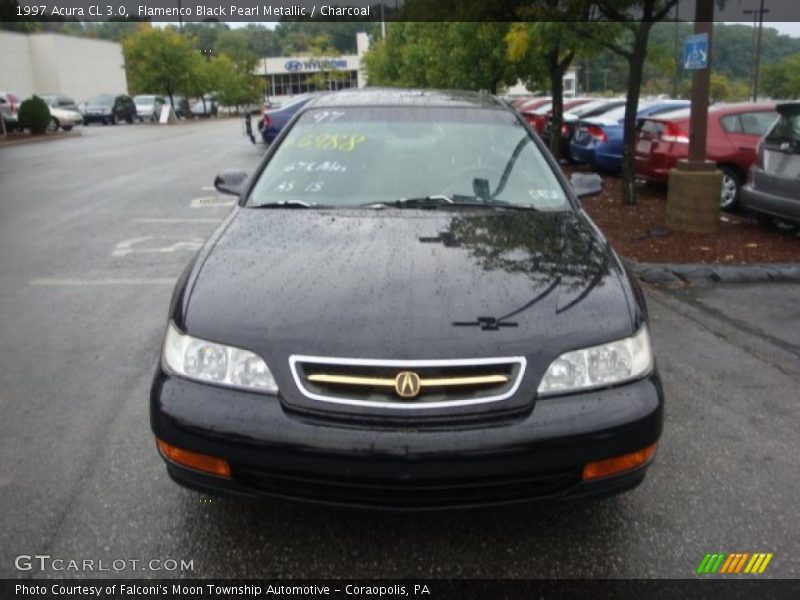 Flamenco Black Pearl Metallic / Charcoal 1997 Acura CL 3.0