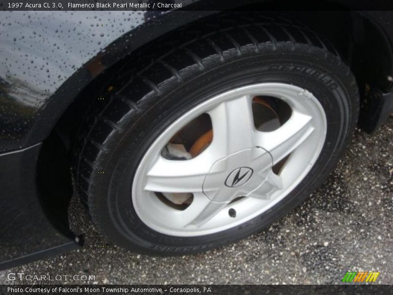 Flamenco Black Pearl Metallic / Charcoal 1997 Acura CL 3.0