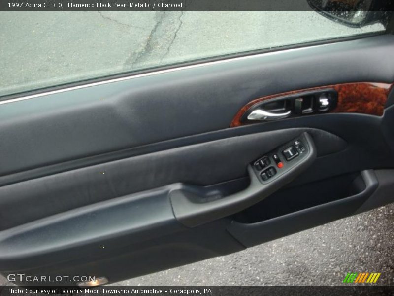Flamenco Black Pearl Metallic / Charcoal 1997 Acura CL 3.0