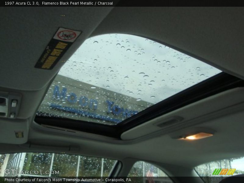 Flamenco Black Pearl Metallic / Charcoal 1997 Acura CL 3.0