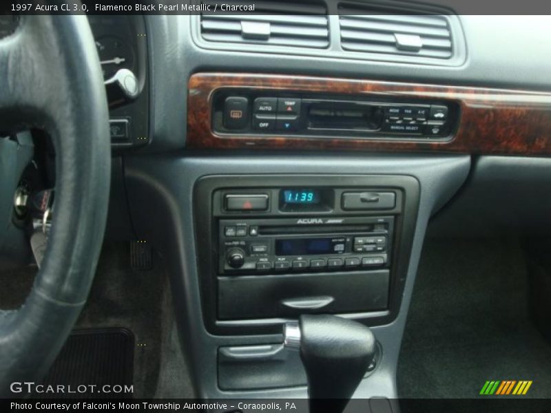 Flamenco Black Pearl Metallic / Charcoal 1997 Acura CL 3.0