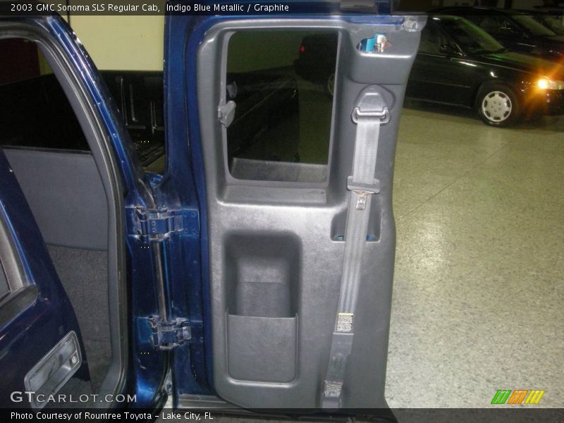 Indigo Blue Metallic / Graphite 2003 GMC Sonoma SLS Regular Cab