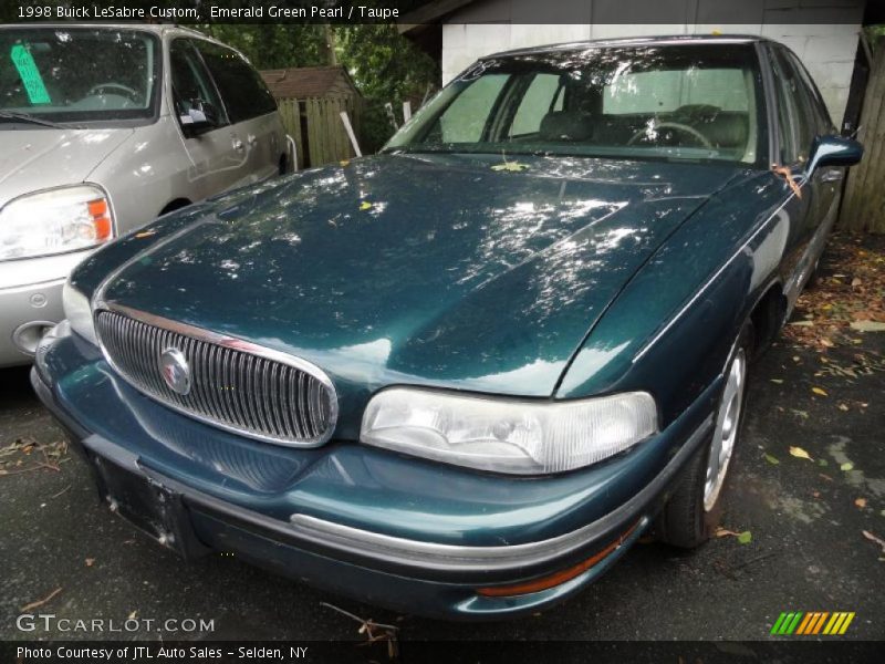 Emerald Green Pearl / Taupe 1998 Buick LeSabre Custom