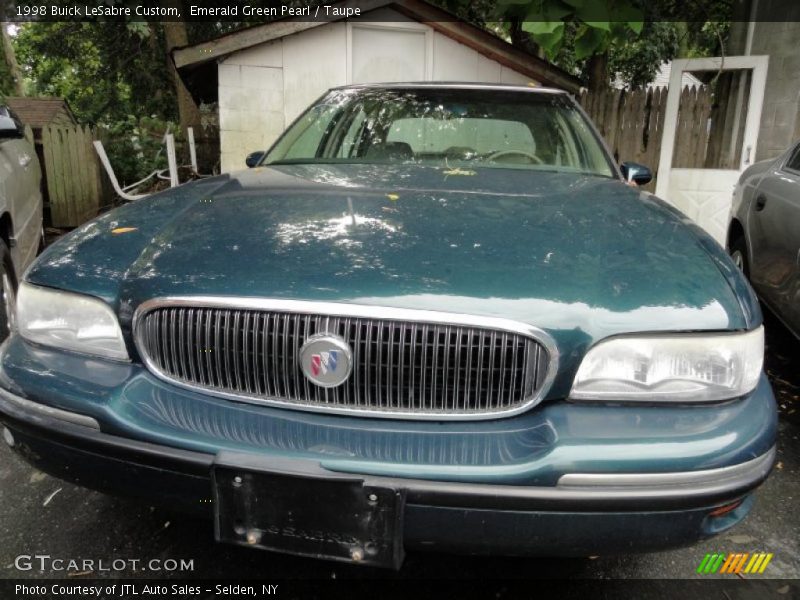 Emerald Green Pearl / Taupe 1998 Buick LeSabre Custom