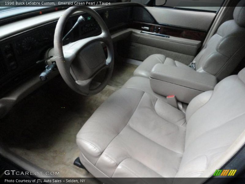 Emerald Green Pearl / Taupe 1998 Buick LeSabre Custom