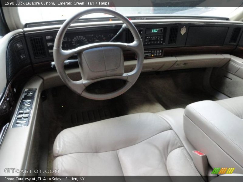Emerald Green Pearl / Taupe 1998 Buick LeSabre Custom