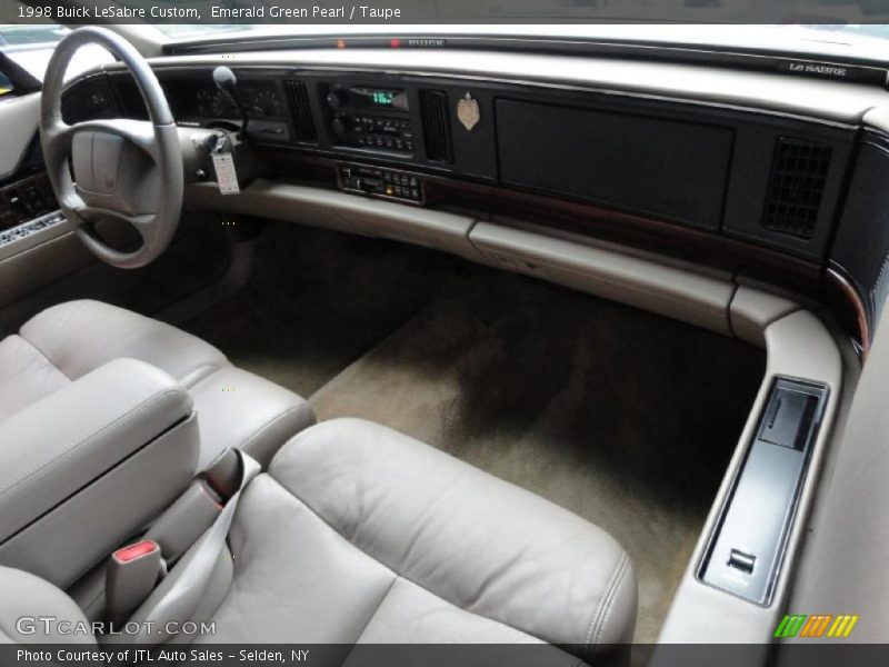 Emerald Green Pearl / Taupe 1998 Buick LeSabre Custom