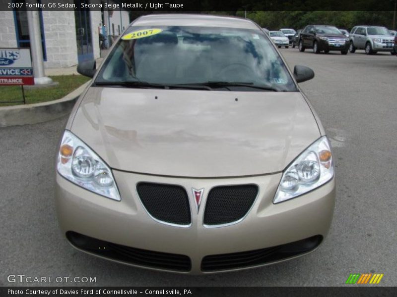 Sedona Beige Metallic / Light Taupe 2007 Pontiac G6 Sedan