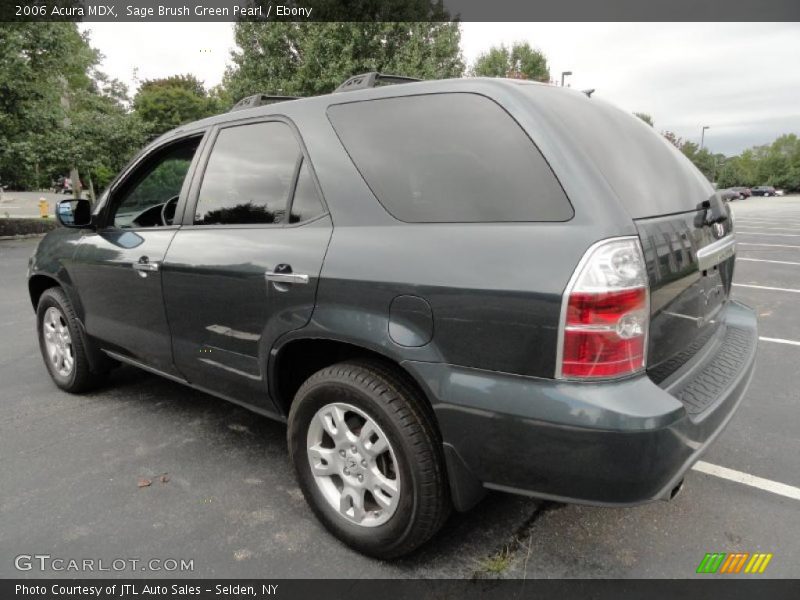 Sage Brush Green Pearl / Ebony 2006 Acura MDX