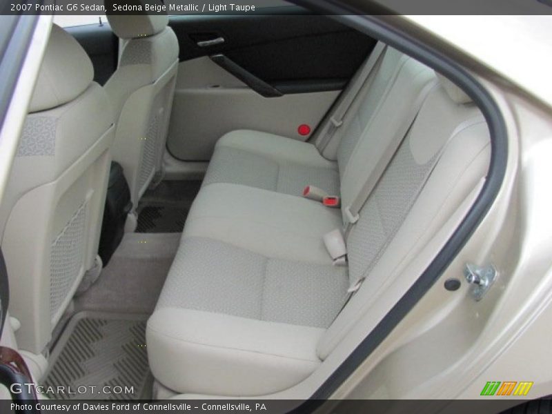 Sedona Beige Metallic / Light Taupe 2007 Pontiac G6 Sedan