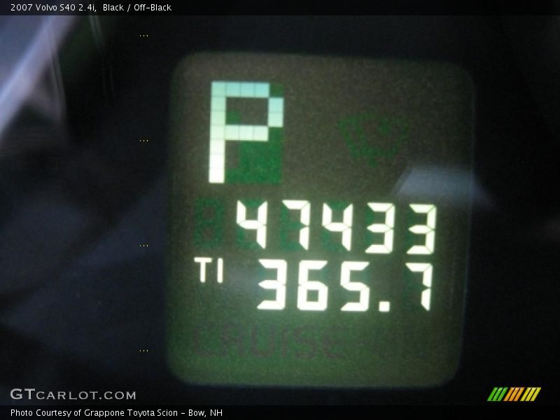 Black / Off-Black 2007 Volvo S40 2.4i