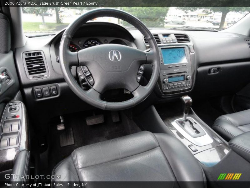 Sage Brush Green Pearl / Ebony 2006 Acura MDX