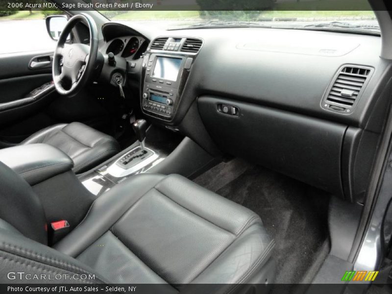 Sage Brush Green Pearl / Ebony 2006 Acura MDX