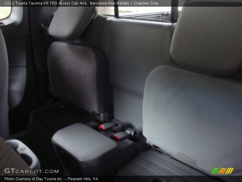 Barcelona Red Metallic / Graphite Gray 2011 Toyota Tacoma V6 TRD Access Cab 4x4