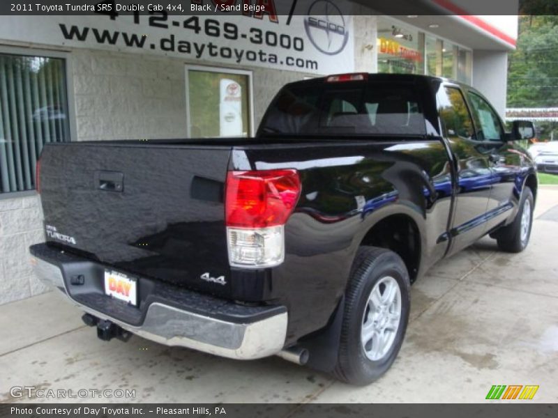 Black / Sand Beige 2011 Toyota Tundra SR5 Double Cab 4x4