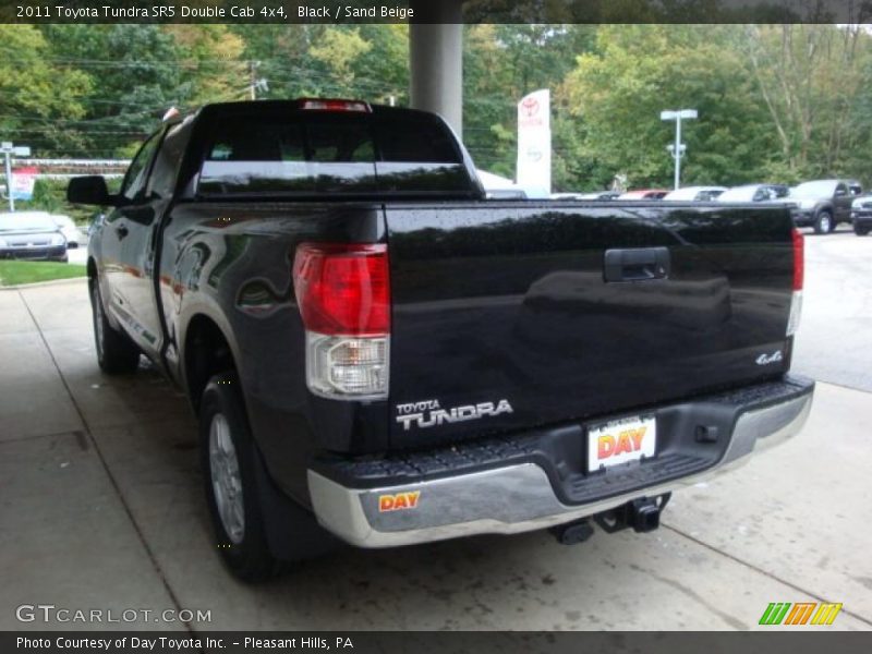 Black / Sand Beige 2011 Toyota Tundra SR5 Double Cab 4x4