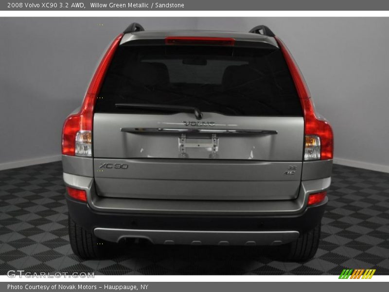 Willow Green Metallic / Sandstone 2008 Volvo XC90 3.2 AWD