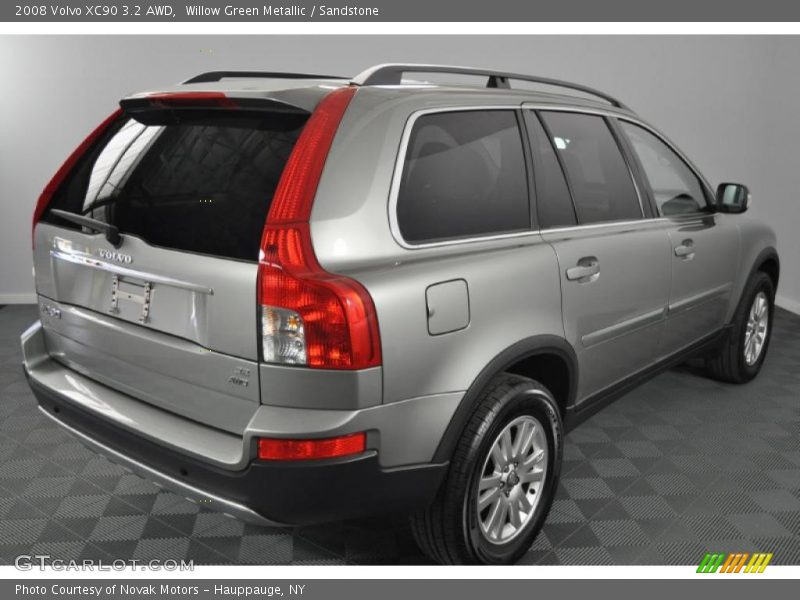 Willow Green Metallic / Sandstone 2008 Volvo XC90 3.2 AWD