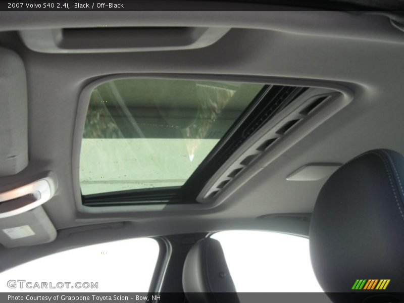 Black / Off-Black 2007 Volvo S40 2.4i