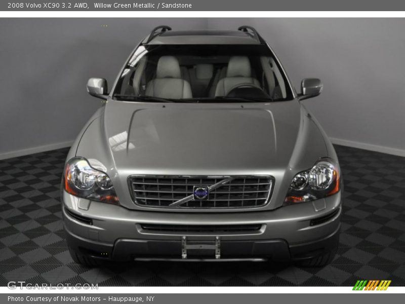 Willow Green Metallic / Sandstone 2008 Volvo XC90 3.2 AWD