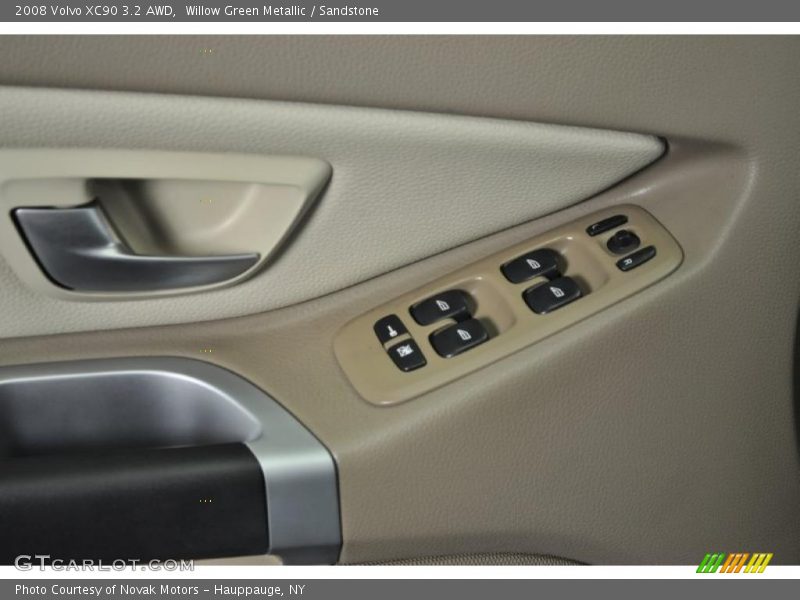 Willow Green Metallic / Sandstone 2008 Volvo XC90 3.2 AWD