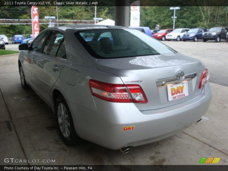 Classic Silver Metallic / Ash 2011 Toyota Camry XLE V6