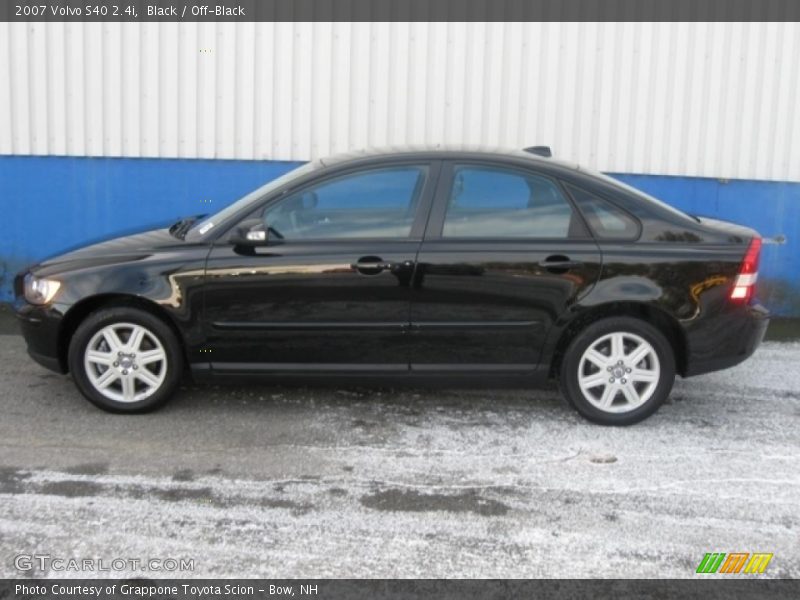 Black / Off-Black 2007 Volvo S40 2.4i