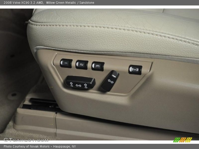 Willow Green Metallic / Sandstone 2008 Volvo XC90 3.2 AWD