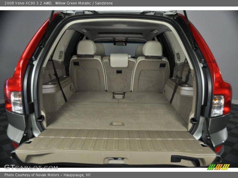 Willow Green Metallic / Sandstone 2008 Volvo XC90 3.2 AWD
