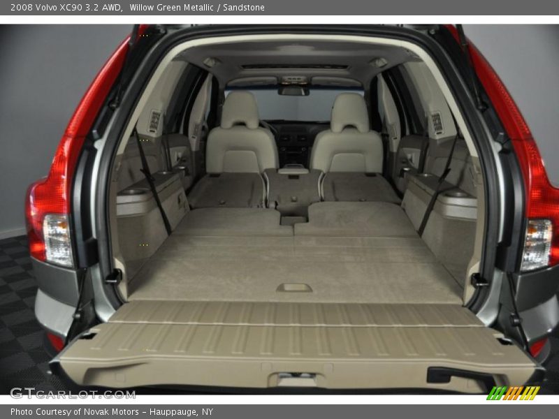 Willow Green Metallic / Sandstone 2008 Volvo XC90 3.2 AWD