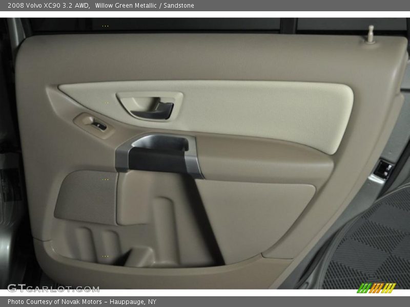 Willow Green Metallic / Sandstone 2008 Volvo XC90 3.2 AWD