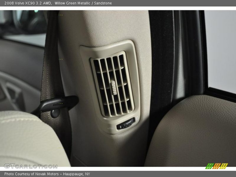 Willow Green Metallic / Sandstone 2008 Volvo XC90 3.2 AWD