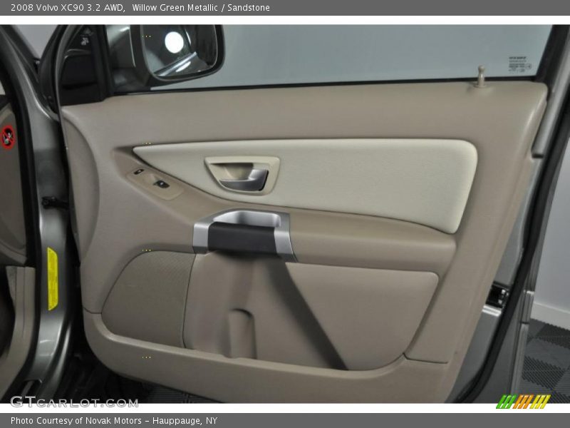 Willow Green Metallic / Sandstone 2008 Volvo XC90 3.2 AWD