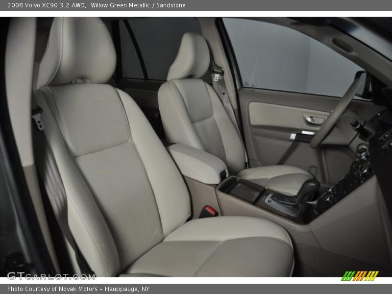 Willow Green Metallic / Sandstone 2008 Volvo XC90 3.2 AWD