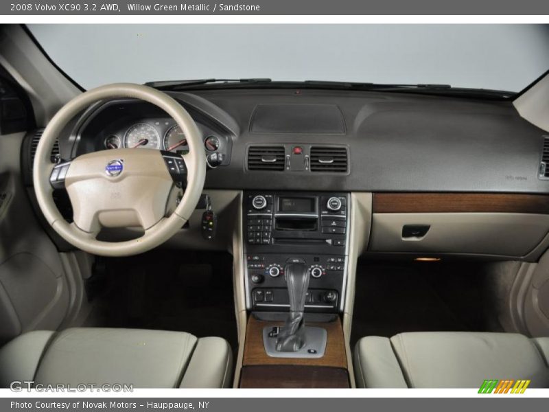Willow Green Metallic / Sandstone 2008 Volvo XC90 3.2 AWD