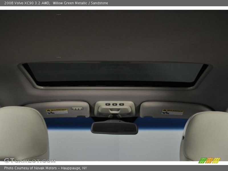 Willow Green Metallic / Sandstone 2008 Volvo XC90 3.2 AWD