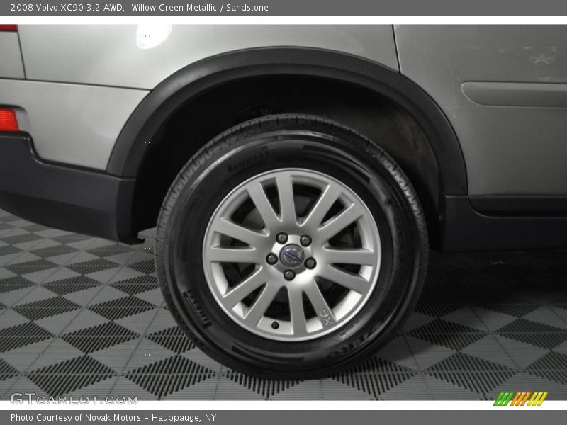 Willow Green Metallic / Sandstone 2008 Volvo XC90 3.2 AWD